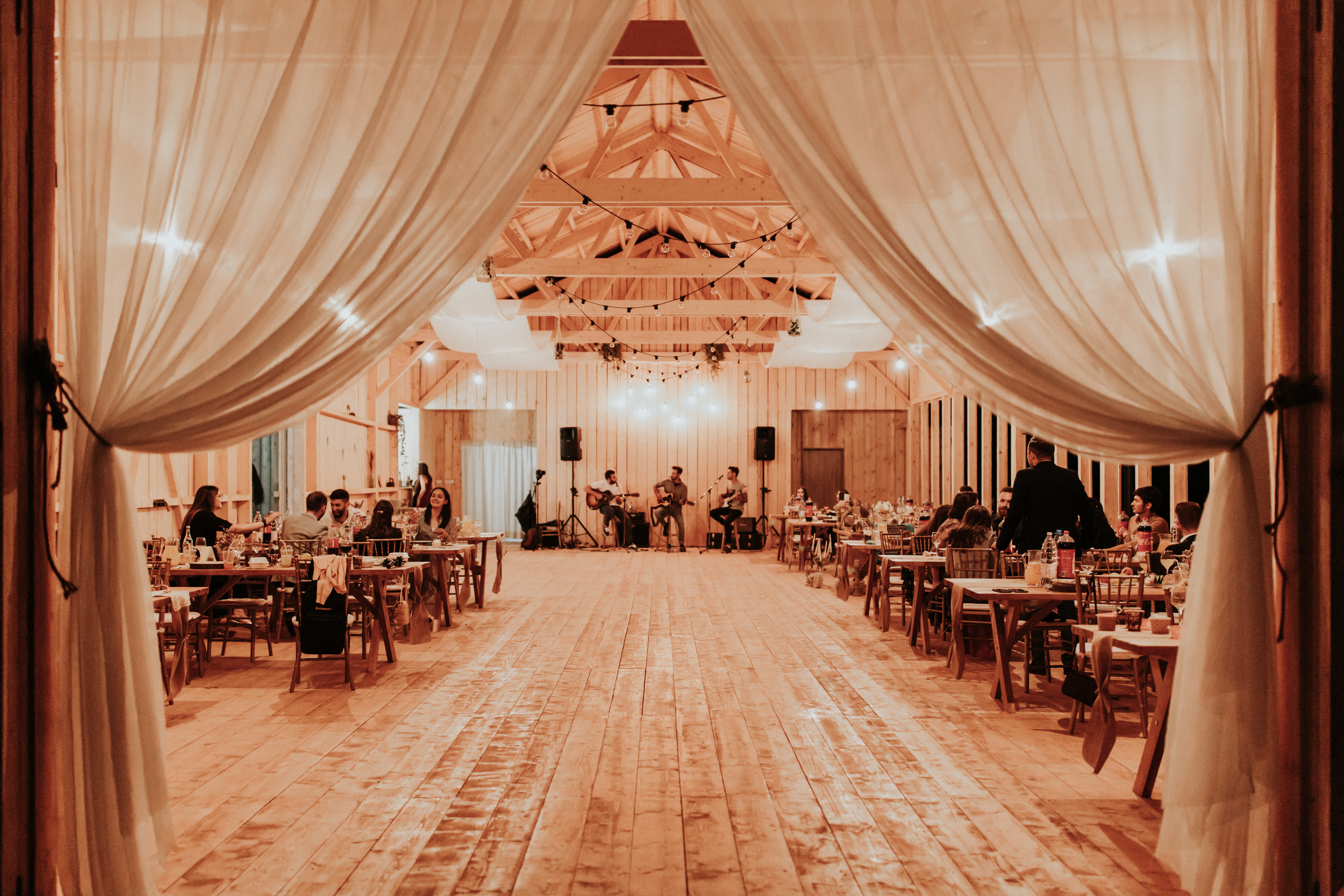 Atmosferă romantică în hambar